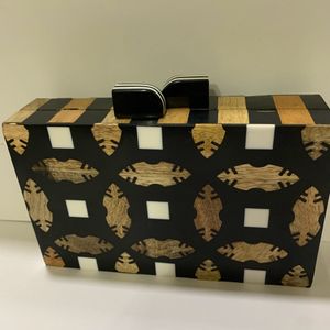 Mdf Wooden Clutch