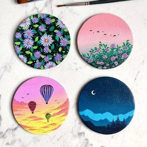 Mini Art Fridge Magnet