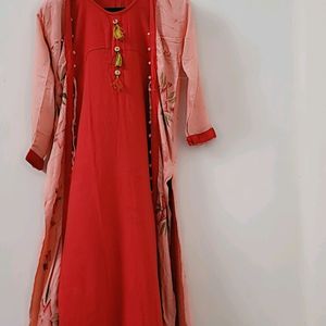 😍 Kurta With Shrug New Condition