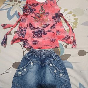 New Baby Top And Short