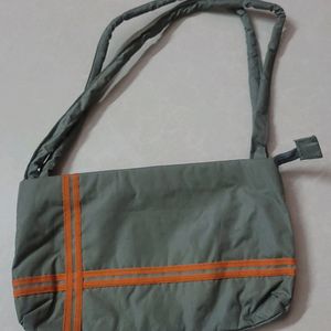 Grey Shoulder Bag .