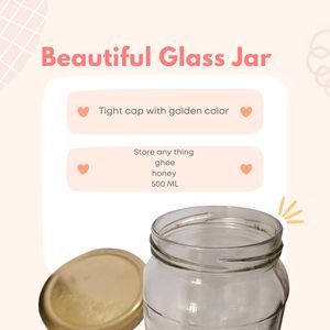 Empty Glass Jar | Khali Bottle