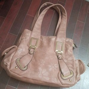 Peach Women Stylish Handbag