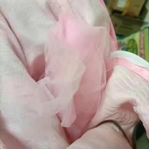 Kids Girls Frock Pink Age Upto 10 Yrs