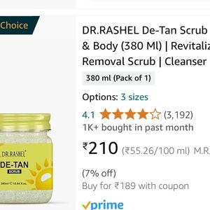 Dr Rashel DE-TAN Face And Body Cream