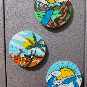 Hand Painted Fridge Magnets