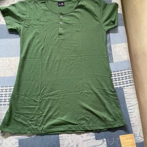 Green Casual Top