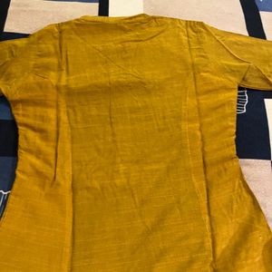 Mustard Kurta For Women