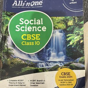 Social Science Arihant All In One Class 10