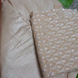 Brand New Shimmery Modern Saree