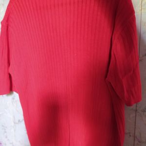 Buttoned Med Length Top