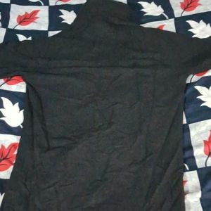 Black Half Sleeve Shirt