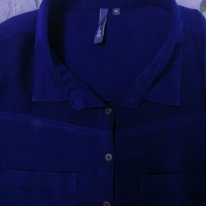 Navy Blue Shirt.