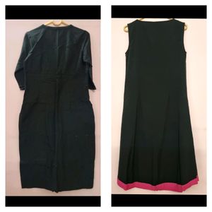 Black Kurta Combo Of 2