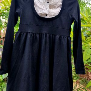 Long Sleeve Flare Dress