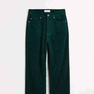 Corduroy Slim Trousers