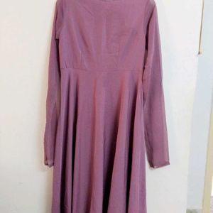 Purple A Line Kurta