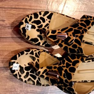 Animal Print Sandle 💟