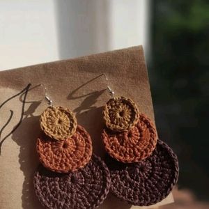 Crochet 🧶 Earrings 😍