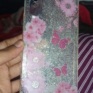 Redmi 9A Glittery Phone Cover