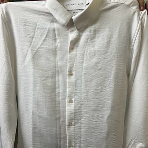 New Unused White Premium Shirt