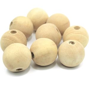 Natural Wooden Beads for Cotton Rope Art & Craft