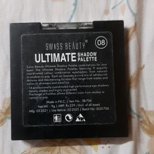 Swiss Beauty Ultimate Shadow Palette - 08