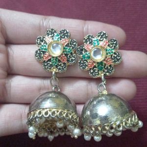 Light Gold Jhumkas ✨️