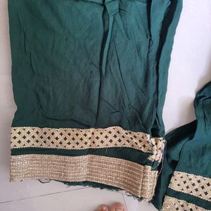 Green Kurta Set / Co Ord