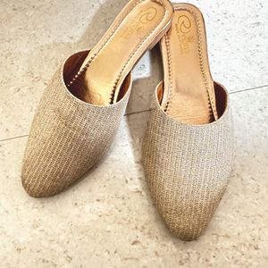 Golden Shimmer Flats