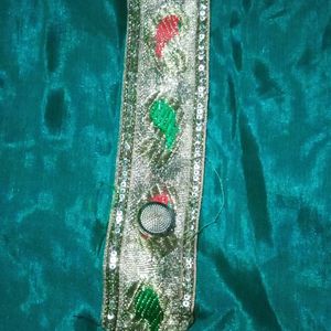 New Pakistani Green Full Sleeve DesignerKurti