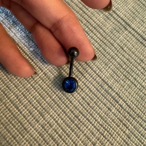 Blue Belly Ring