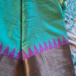 Attractive Sea Green Saree