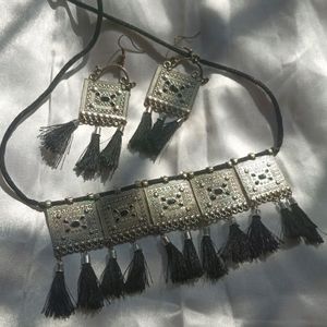 Oxidized Jewellery Set