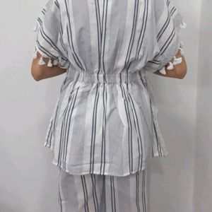 Beautiful Striped Co-ord Set