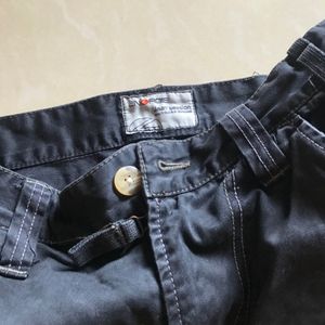 Distressed Multi Pocket Heavy Cargo