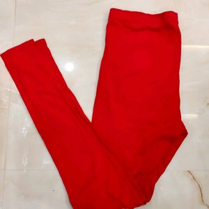 Biba Branded Red Leggings Size XL *PRICE DROP*