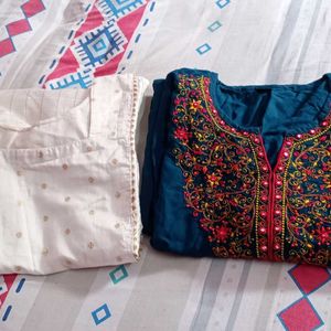 2kurti And Duptta Set