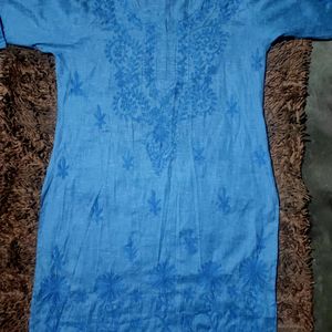 Blue Kurta