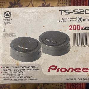 Pioneer TS S20 200 Watts Tweeter, Black