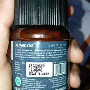 Dr Vaidyas Stress Relief For Man And Women