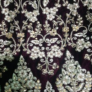 Party Wear Heavy Embroidered Lehga