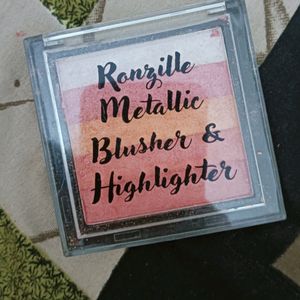 Ronzille Mettalic Blusher Square Highliter