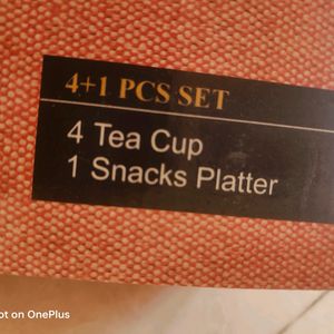 4 Pcs Set And Platter