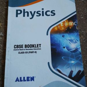 Allen 12th Class Physics Booklet