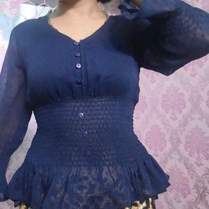 Women Georgatte Top