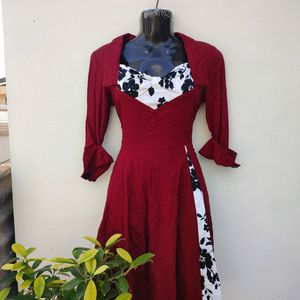 Chinese Flared Dress