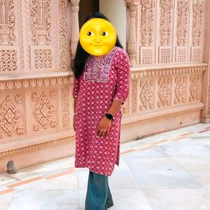 Pink Kurti