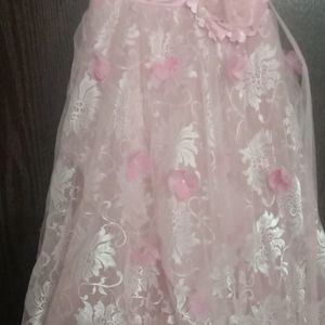 baby pink dress for girls size 24