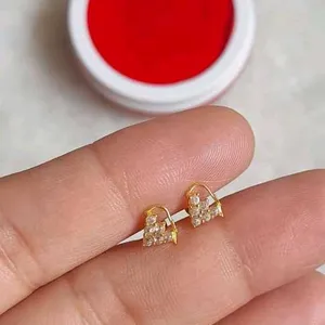 Gold 22crt Hallmark Studs